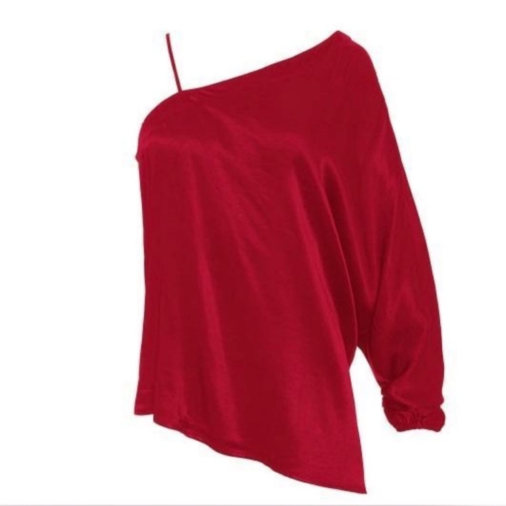 Gold Hawk Hayley One Shoulder Top (red)
• $175 MSRP • 
$125 $175